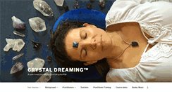 Desktop Screenshot of crystal-dreaming.com