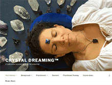Tablet Screenshot of crystal-dreaming.com